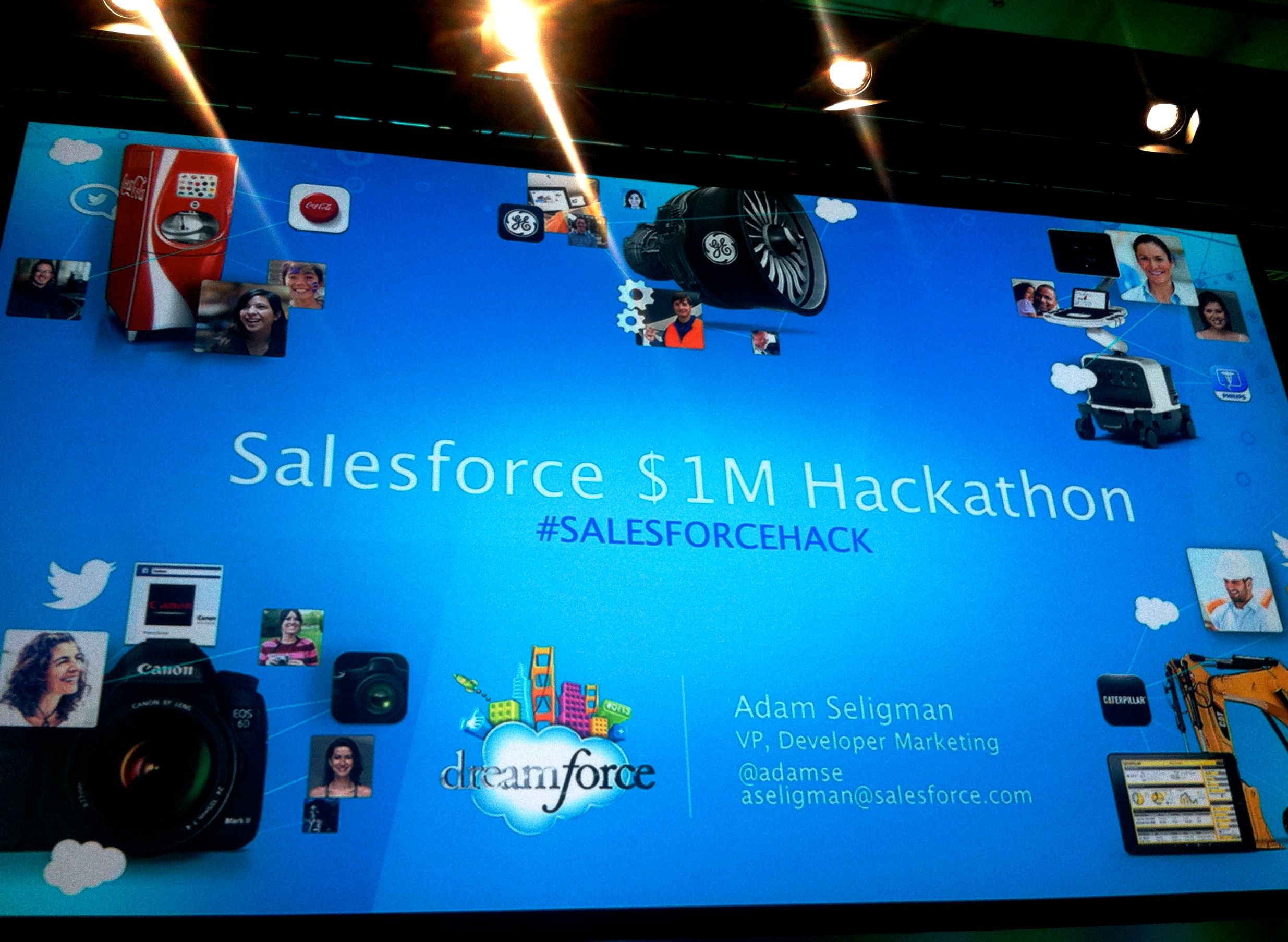 Beklag tegen de winnaars van de Salesforce $1 Million Hackathon